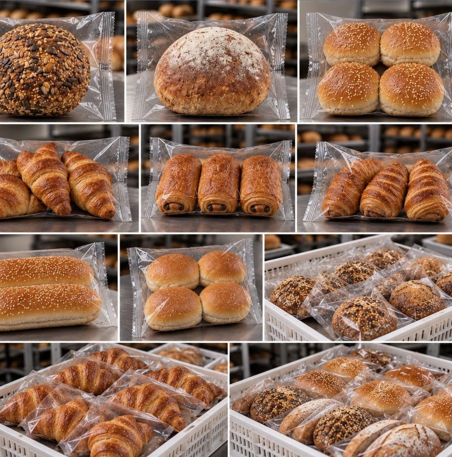Productos de panadería envasados
